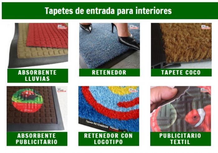 TAPETES DE ENTRADA PARA INTERIORES